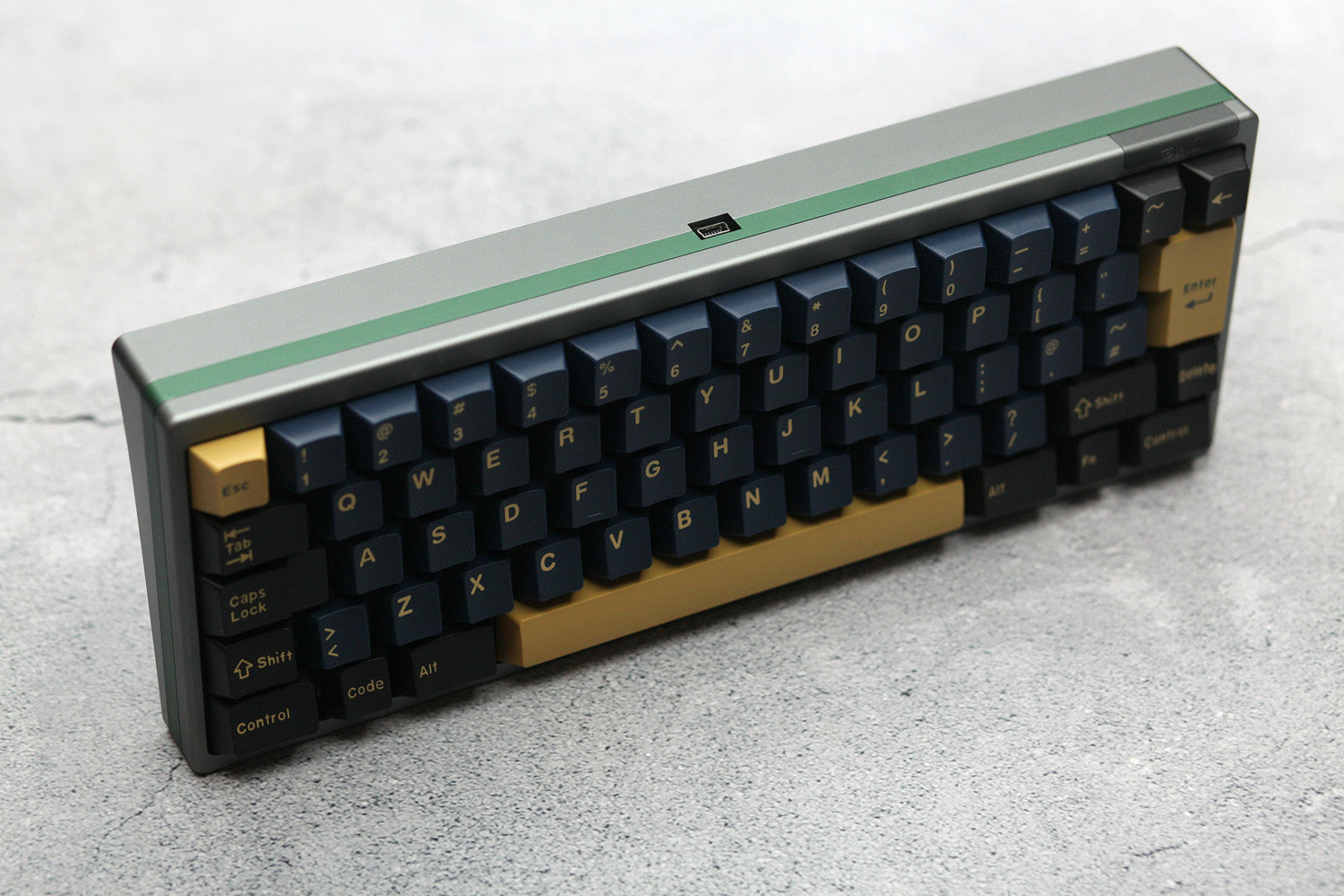 173 key ABS Double Shot Blue Samurai Keycaps